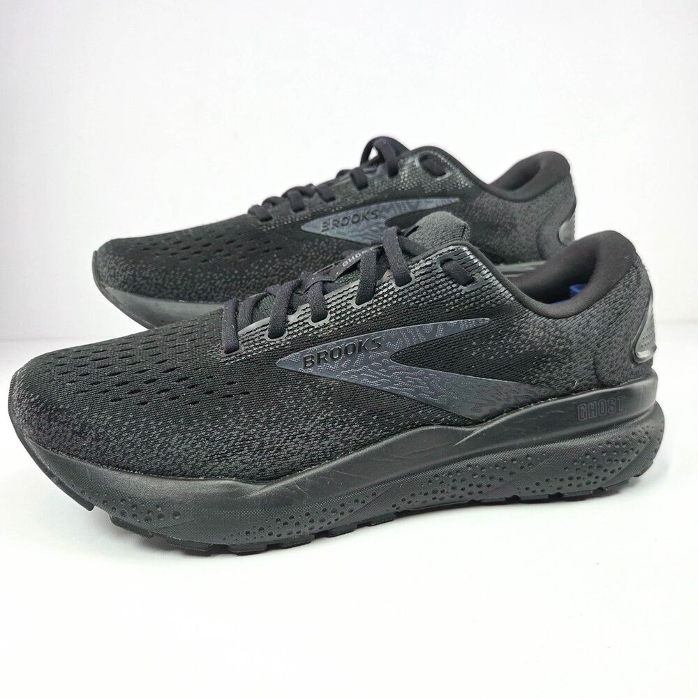 Brooks Ghost 16 Black 1204071D020 Women’s 10 Wide Running Shoes